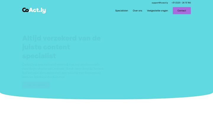 Screenshot of coact.ly