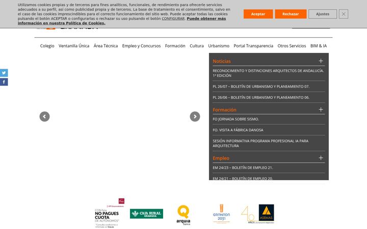 Screenshot of coagranada.es