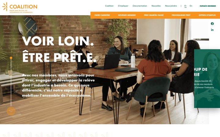 Screenshot of coalitionassurance.com