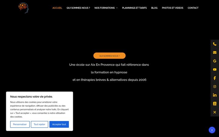 Screenshot of coalix.fr