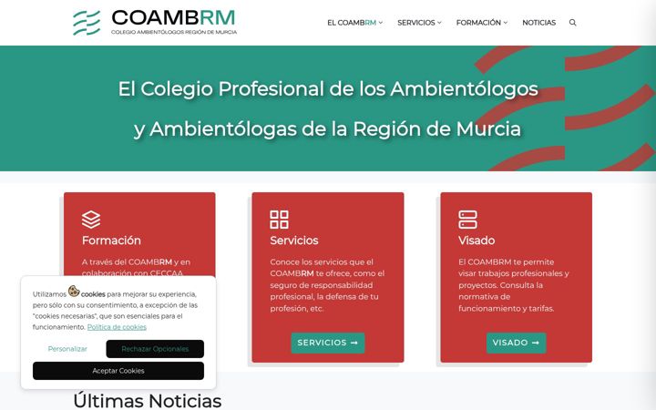 Screenshot of coambrm.es