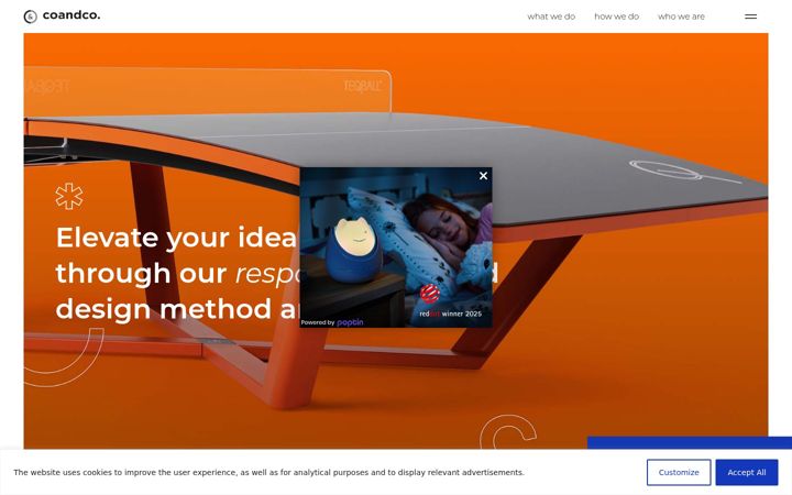Screenshot of coandco.cc