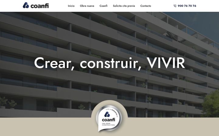 Screenshot of coanfiliving.com