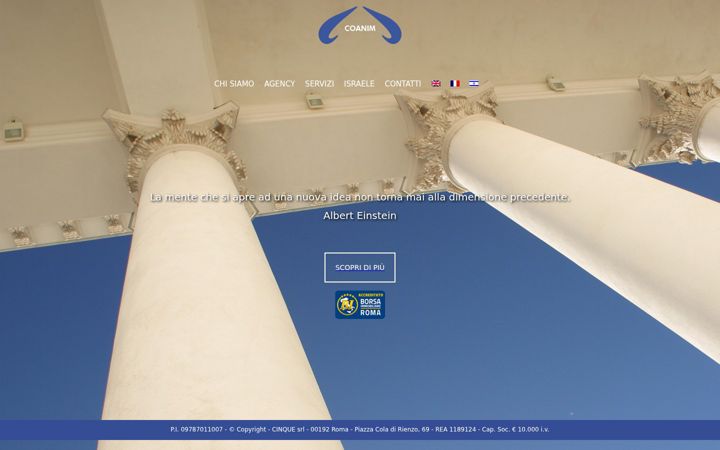 Screenshot ta' coanim.it