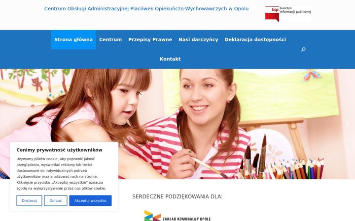 Screenshot of coapow.opole.pl
