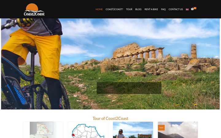Screenshot of coast2coast.it
