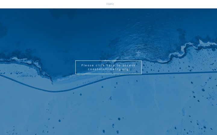 Screenshot of coastalaltimetry.org