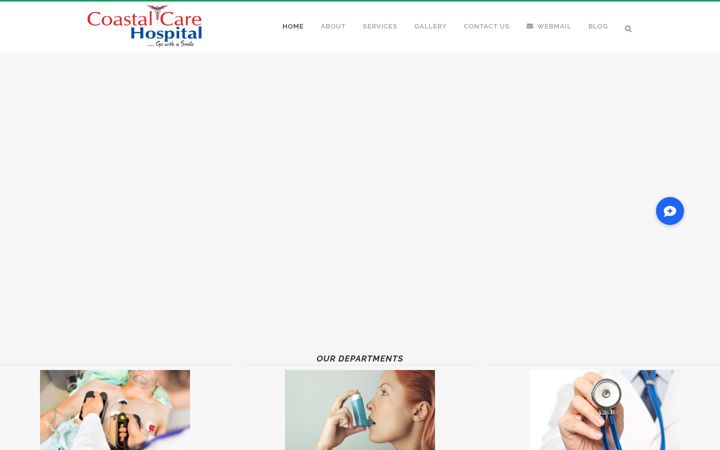 Screenshot of coastalcarehospitals.com