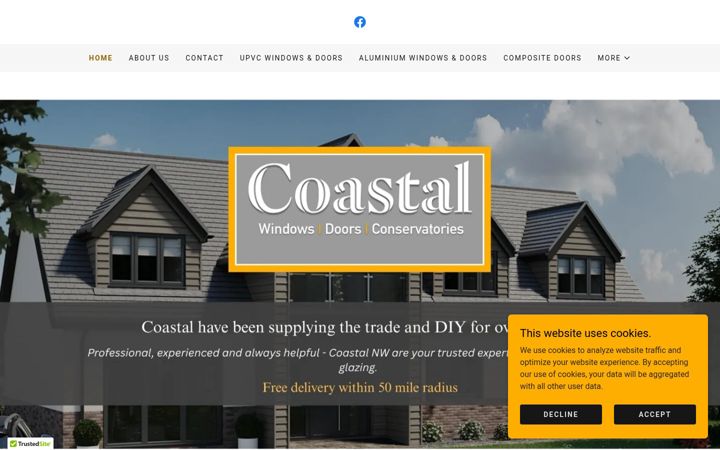 Screenshot of coastalnw.co.uk