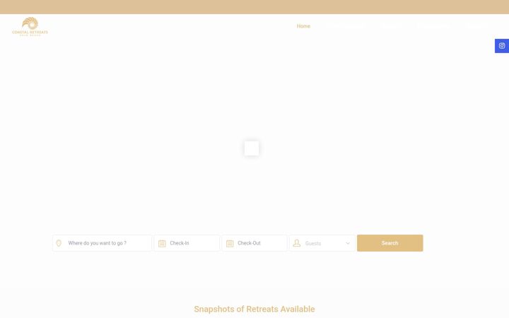 Screenshot of coastalretreatspalmbeach.com.au
