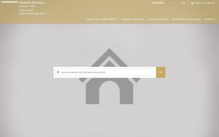 Screenshot of coastalroseproperties.com