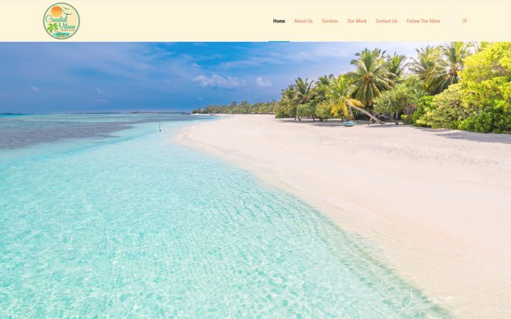 Screenshot of coastalvibesgraphics.com