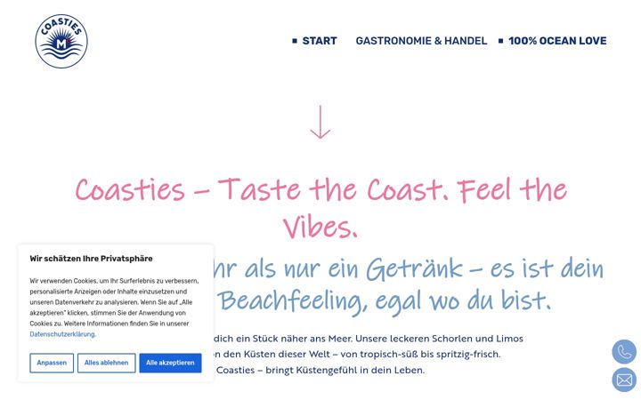 Screenshot of coasties.de