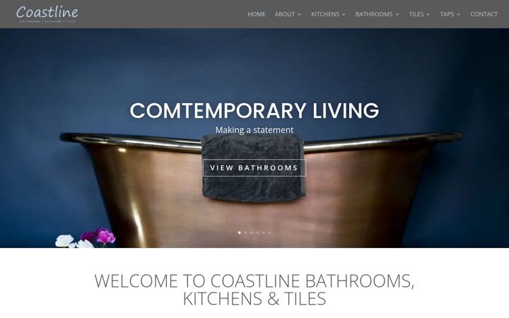 Screenshot of coastline-interiors.co.uk