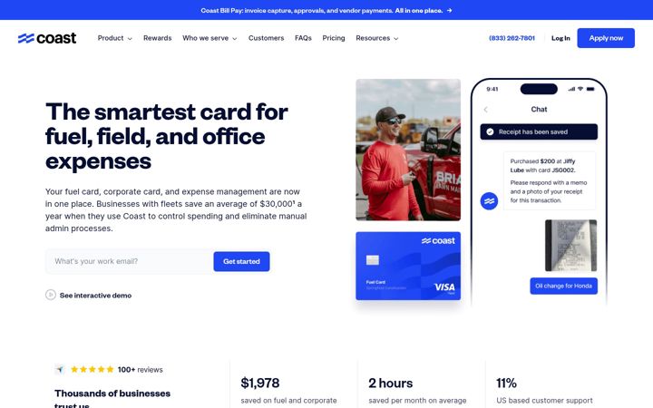 Zrzut ekranu coastpay.com