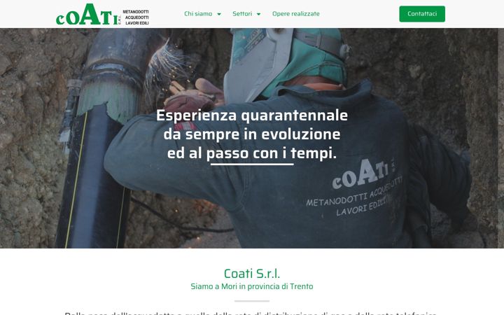 Screenshot ta' coati.it