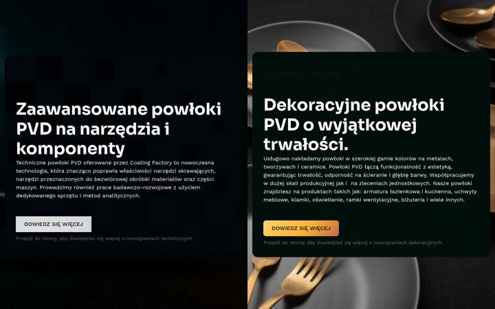 Screenshot of coatingfactory.pl