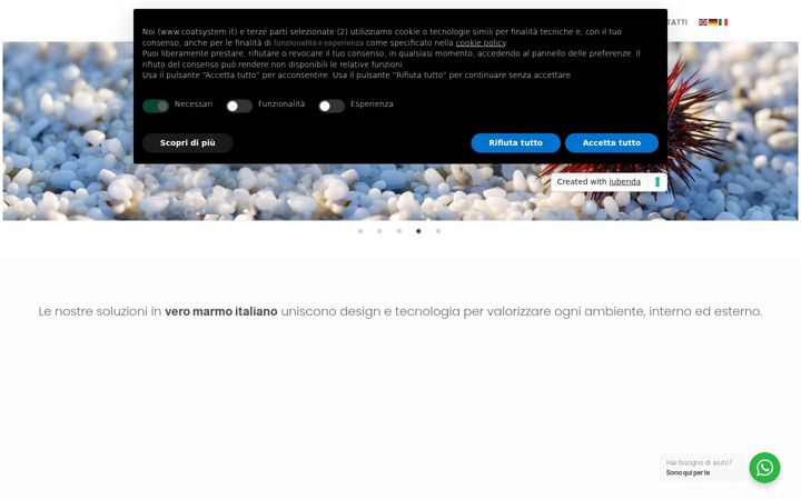 Screenshot of coatsystem.it