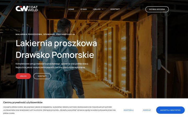 Screenshot of coatweld.pl