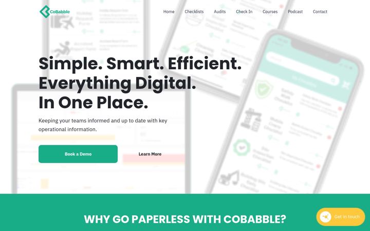 Screenshot of cobabble.com