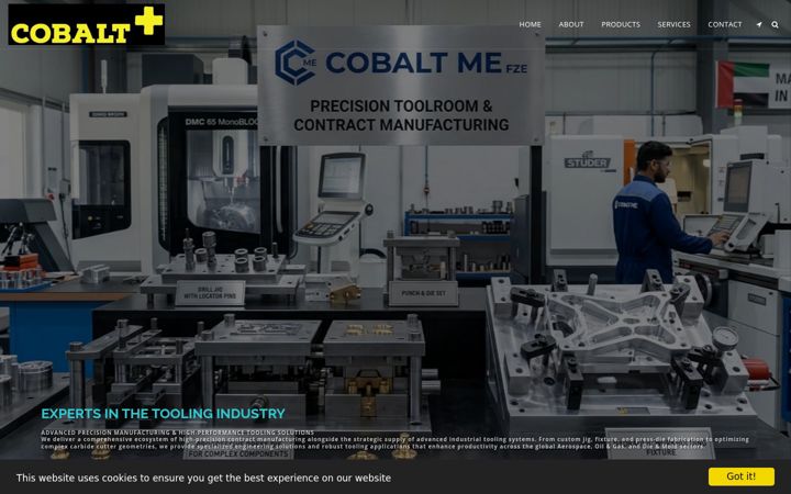 Screenshot of cobalt-me.com