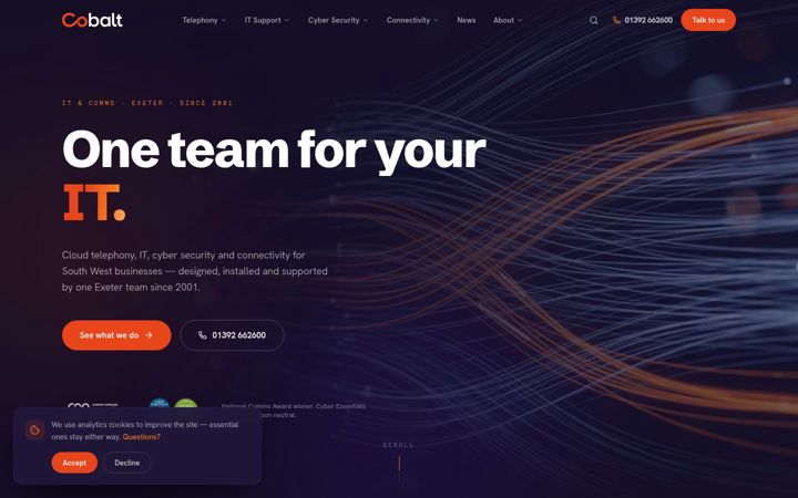 Screenshot of cobalt.so