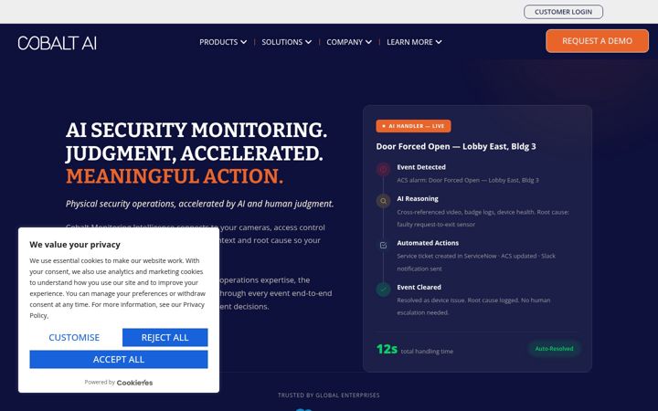 Screenshot of cobaltai.com