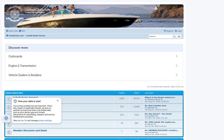 Screenshot of cobaltchat.com