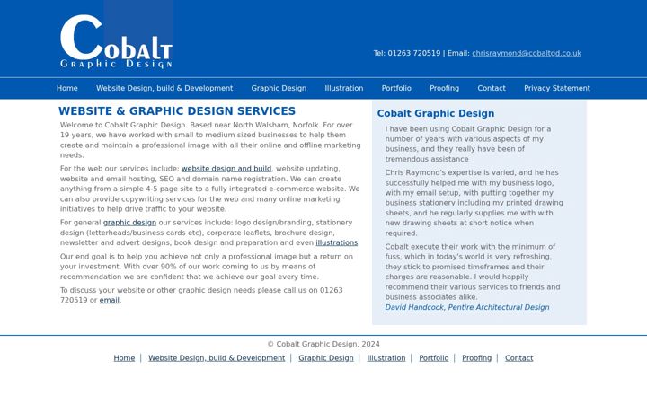 Captură de ecran a cobaltgd.co.uk