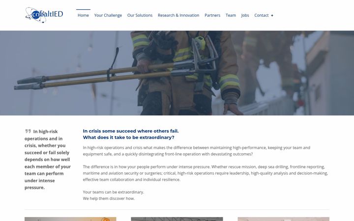 Screenshot of cobaltied.com