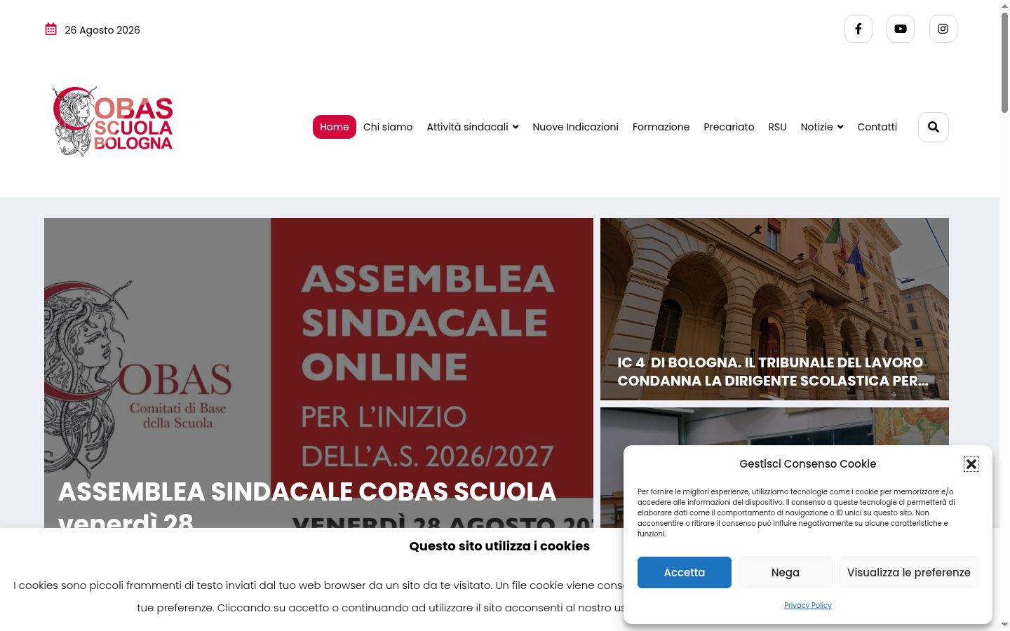 Sutikimo reklamjuostės, rodytos prieš bet kokią sąveiką, ekrano kopija