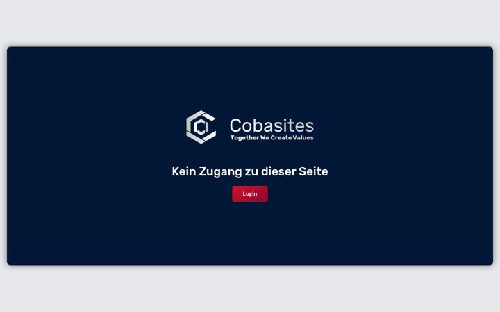 Screenshot of cobasites.com