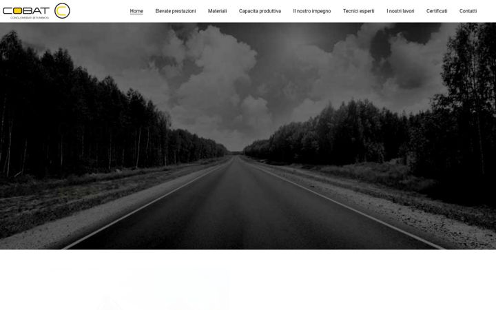 Screenshot of cobatsrl.it