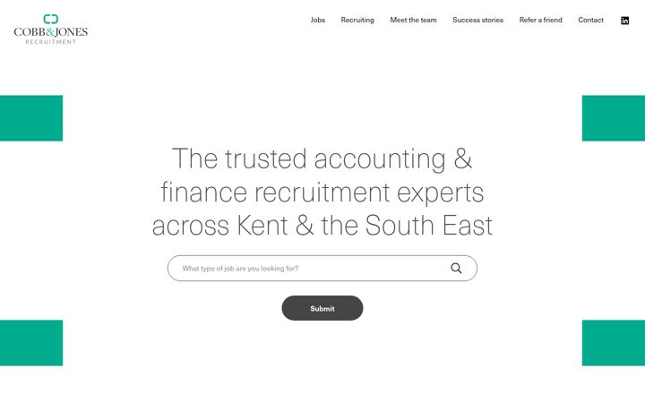 Snimka zaslona za cobbjonesrecruitment.co.uk