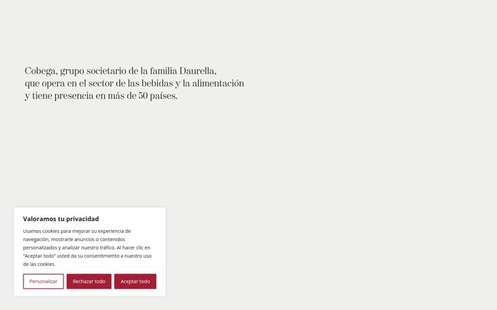 Screenshot of cobega.com