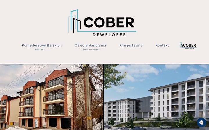 Snímek obrazovky cober.com.pl