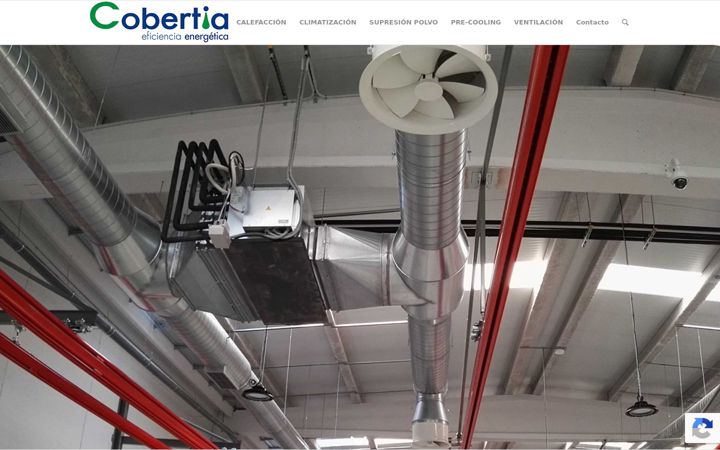 Screenshot of cobertia.com