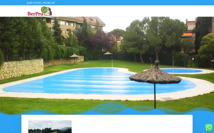 Screenshot of cobertorpiscina.es