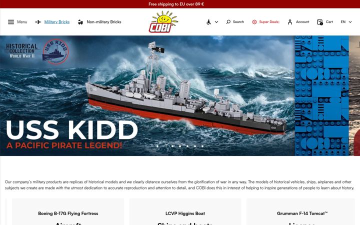Screenshot of cobi.eu