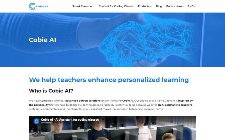 Екранна снимка на cobie.io