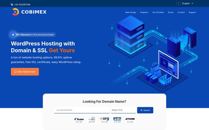 Screenshot of cobimex.com
