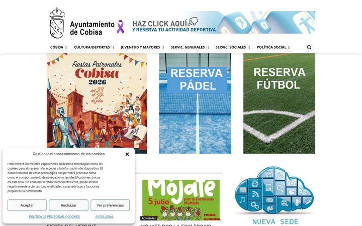 Screenshot of cobisa.es
