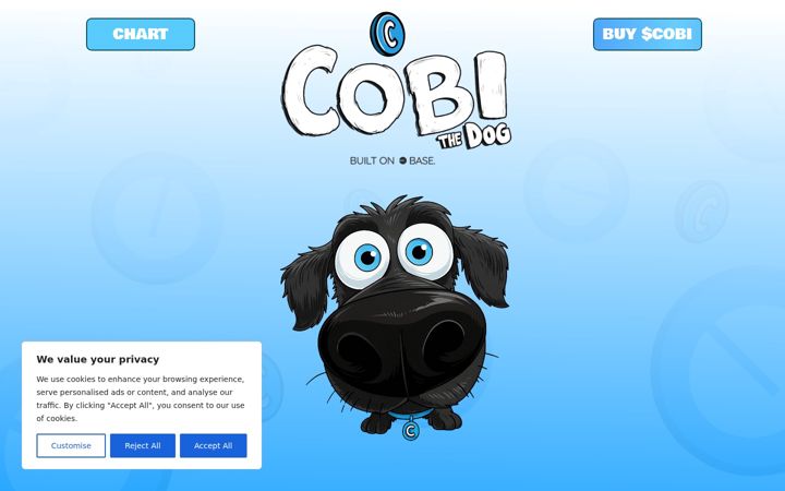 Screenshot of cobithedog.com