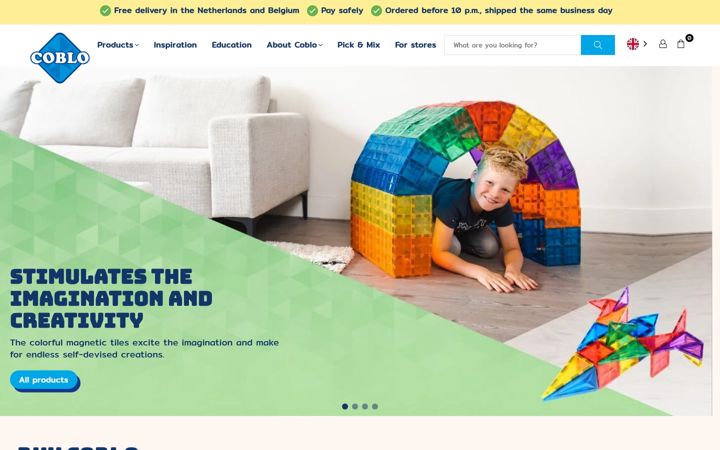 Screenshot of coblo.eu