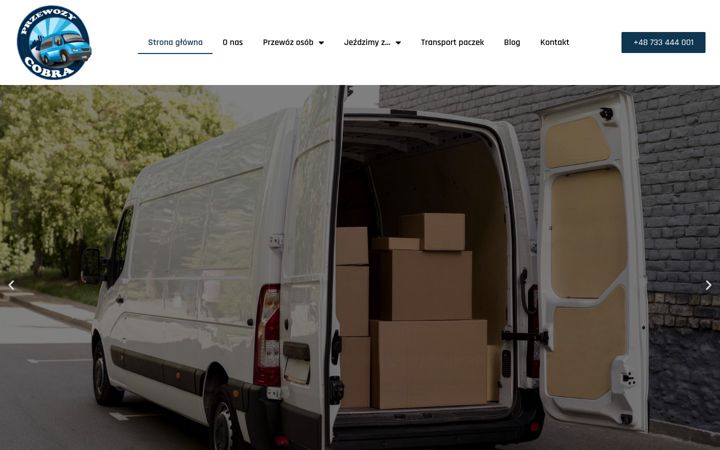Screenshot of cobra-bus.pl
