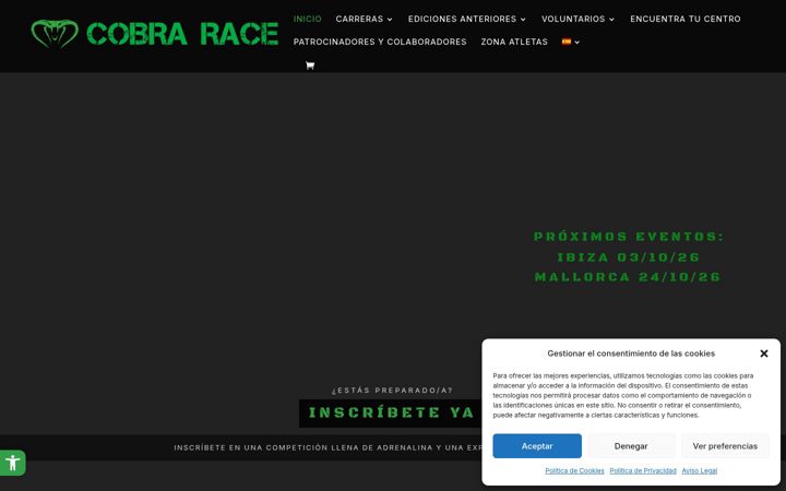 Screenshot of cobrarace.es