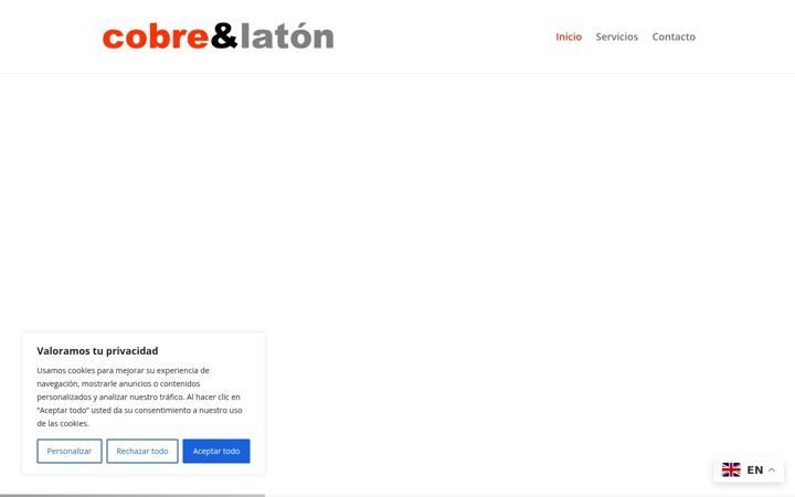 Screenshot of cobreylaton.es