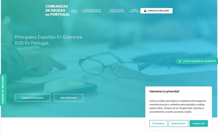 Screenshot of cobrosportugal.es