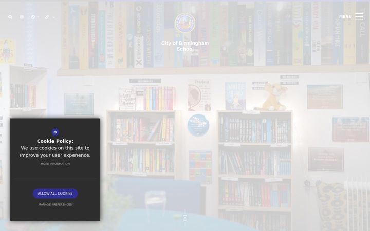 Screenshot of cobschool.com