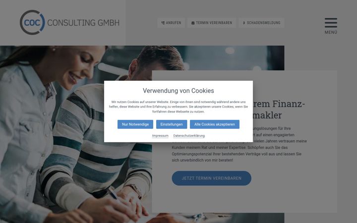 Screenshot of coc-consulting.de